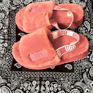 Hot Pink UGG slippers/shoes